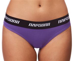 Nena & Pasadena Women's Dynamic Core Sports Brief - Deep Lavender