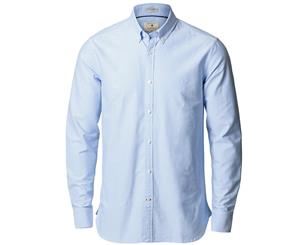 Nimbus Mens Rochester Oxford Cotton Button Down Slim Fit Shirt - Light Blue