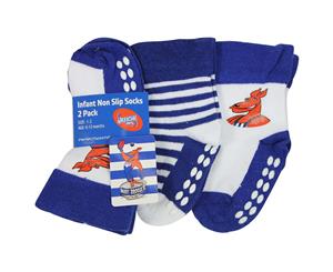 North Melbourne Infant Mascot Socks 2-Pack