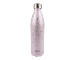 Oasis Stainless Steel Double Wall Bottle Silver 750ml