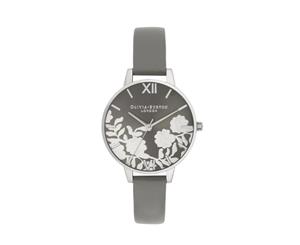 Olivia Burton Ladies' Lace Detail Sunray Demi Dial Watch OB16MV96