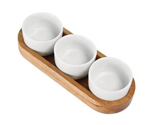 Olympia Wooden Condiments Tray