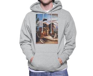 Original Stormtrooper Philip Of Spain Painting Parody Men's Hooded Sweatshirt - Heather Grey