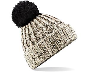 Outdoor Look Womens/Ladies Balintore Twist Knitted Pom Pom Beanie Hat - OatmealTwist