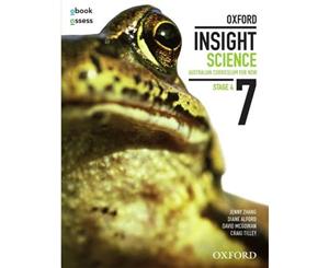 Oxford Insight Science 7 for NSW  Student Book + obook/assess Code Card - Australian Curriculum