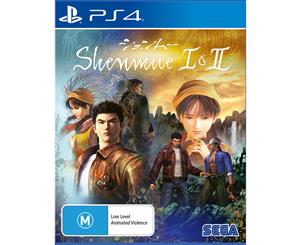 PS4 Shenmue 1 & 2 Playstation 4 Video Game