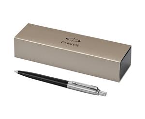 Parker Jotter Ballpoint Pen (Pack Of 2) (Solid Black/Silver) - PF2593