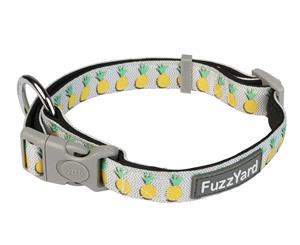 Pina Colada Medium FuzzYard Dog & Puppy Collar - 20mm x 32cm to 50cm