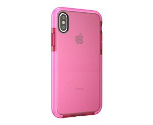 Pink For Apple iPhone XR TPU Frame Bumper Case Shockproof Evo Mesh Cover