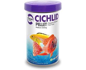 Pisces Cichlid Pellet Medium Sinking 300g