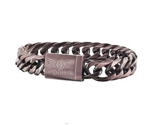 Police mens Stainless steel bracelet S14AGT02B