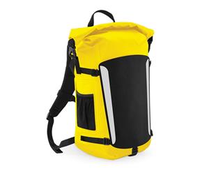 Quadra Submerge 25 Litre Waterproof Backpack/Rucksack (Pack Of 2) (Yellow/Black) - BC4195