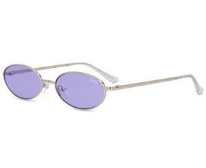 Quay Australia Women's Clout Sunglasses - Silver/Violet