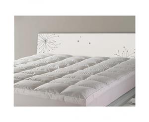 Ramesses Pillow Top Mattress Topper 1000GSM Single.