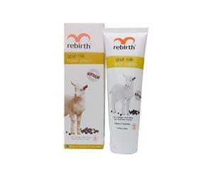 Rebirth Goat Milk Hand Cream with Grapeseed & Acai Berry 75ml