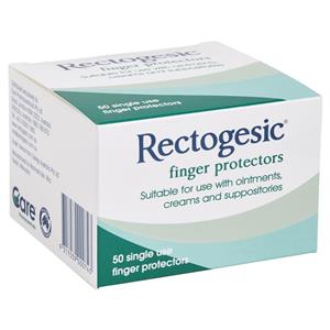 Rectogesic Finger Protectors 50