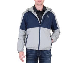 Reebok Mens Fall Fleece Lined Windbreaker Jacket