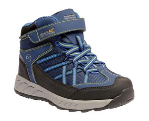 Regatta Boys Samaris V Mid Height Isotex Walking Boots - Prussn/NeSpr