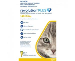 Revolution Plus Kitten 1.25 - 2.5KG 3 Pack