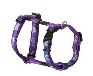 Rogz Fancy H Harness Purple Forest