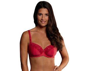 Rosa Faia 5638-275 Grazia Ruby Red Underwired Full Cup Bra