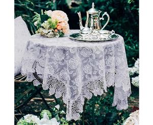 Rose Lace Tablecloth