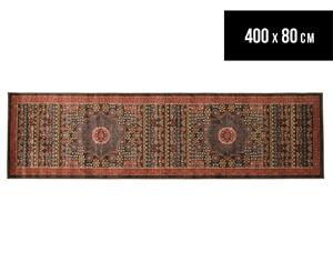 Rug Culture 400x80cm Arya Beauty Classic Collection Henri Runner - Navy