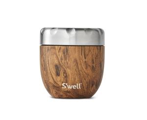 S'Well Eats Wood Collection 630ml Teakwood