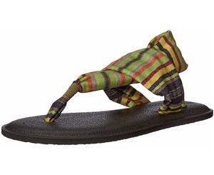 Sanuk Kids Yoga Sling Burst Prints Flip-Flop