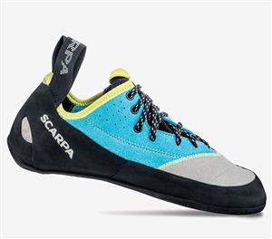 Scarpa Velocity L Women's Rock Climbing Shoe Lt Grey/Tur