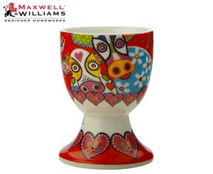 Set of 6 Maxwell & Williams Love Hearts Egg Cup - Happy Moo Day