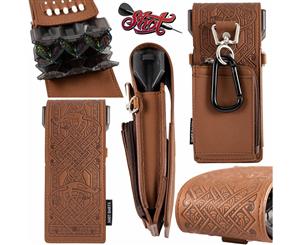 Shot - Insignia Dart Cases - Brown