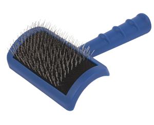 Show Tech Tuffer Than Tangles Slicker Brush (Long Firm Pin) - Medium #23