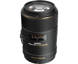 Sigma 105mm f/2.8 EX DG OS HSM Macro Lens for Canon