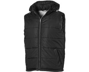 Slazenger Mens Mixed Doubles Bodywarmer (Solid Black) - PF1789