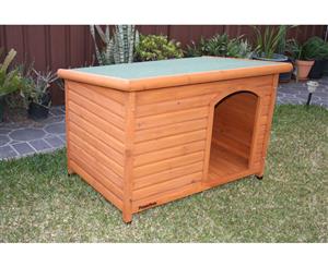 Small Wooden Dog Kennel Comfort