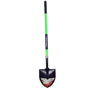 Spear & Jackson PRO Round Mouth Shovel with Fibreglass Handle