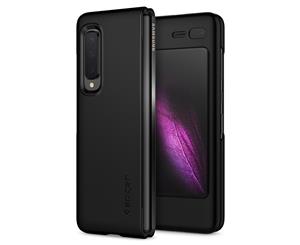 Spigen Genuine Spigen Ultra Thin Fit Exact Fit Slim Hard Cover for Samsung Galaxy Fold [ColourBlack]