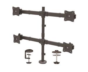 StarTech Quad Monitor Mount for up to 27" Monitors - Heavy Duty Steel