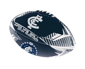 Summit Global AFL Hyper H20 Carlton Blues Sports Training Football/Rugby Ball