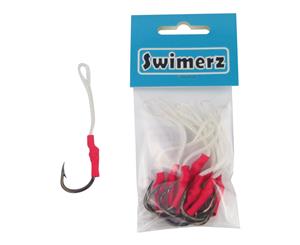 Swimerz 3/0 Single Assist Hooks 8 pack