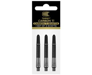 Target Darts Carbon Carbon TI Dart Shafts - Medium 48.1mm