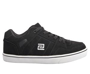 Ted Edge Originals Mens Retro Feel Sneaker Trainer Skate Shoe Spendless - Black