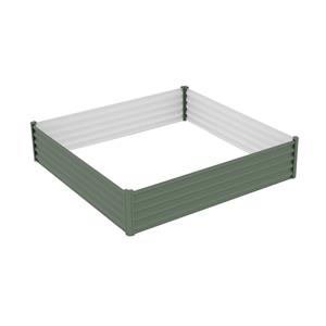 The Organic Garden Co 2.0 x 2.0 x 0.41m Raised Garden Bed - Pale Eucalypt