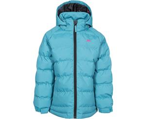 Trespass Girls Amira TP50 Insulated Waterproof Quilted Coat - MARINE