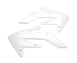 UFO Plastics Motorbike Radiator Shrouds Yamaha YZF 250 2010 White