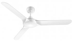 Ventair Spyda 140cm 3 Blade Ceiling Fan - White