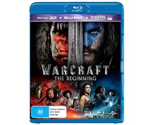 Warcraft The Beginning 3D Edition UltraViolet Copy Blu-ray Region B