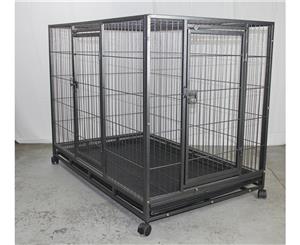 XL Pet Dog Cat Cage Metal Crate Kennel Portable Puppy Cat Rabbit House