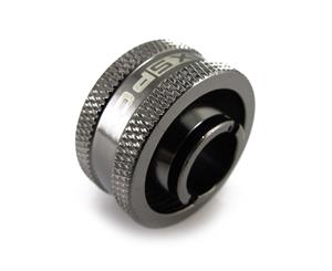 XSPC G1/4" to 1/2" ID 3/4" OD Compression Fitting (Black Chrome) V2